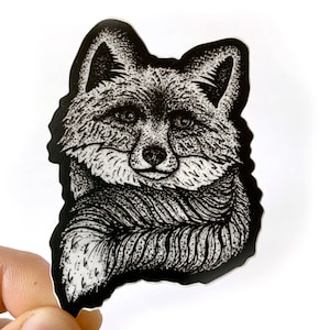 Majestic Fox Sticker