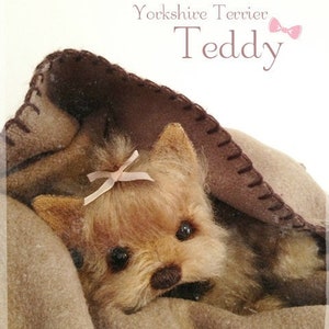Sewing pattern PDF Instant Download Pattern EBook Yorkshire Terrier TEDDY 25 cm Teddy-Manufaktur.de Eileen Hecht
