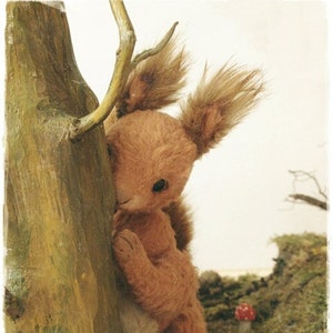 PDF Instant Download - Pattern / E-Book Squirel PUSCHEL :) 5 Inch - by Eileen Seifert - Teddy-Manufaktur.de