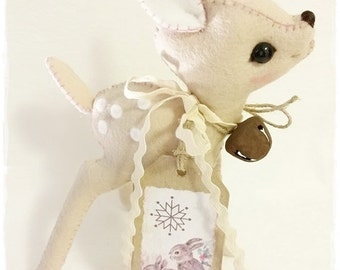 PDF Instant Download - Pattern / E-Book deer / fawn FEE :) 6 Inch - Eileen Seifert - Teddy-Manufaktur.de