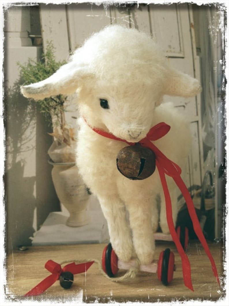 Sewing pattern PDF Instant Download Pattern eBook Lamb Bells 12 cm Teddy-Manufaktur.de Eileen Hecht image 2