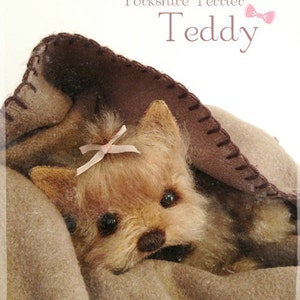 PDF Instant Download Pattern / E-Book Yorkshire Terrier Puppy TEDDY :) - 11 Inch - by Eileen Seifert - Teddy-Manufaktur.de