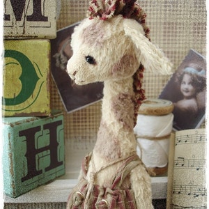 Sewing pattern  PDF Sofort Download    Schnitt  EBook Giraffe  POLLY    17 cm plus Beine   Teddy-Manufaktur.de Eileen Hecht