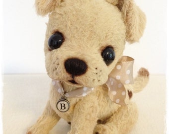 PDF Instant Download Pattern / E-Book Puppy  " BAERCHEN " :) -  8 Inch long - by Eileen Seifert - Teddy-Manufaktur.de