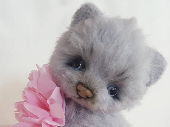 Pdf Instant Download Pattern E Book Baby Kitten Minou 8 Inch By Eileen Hecht Teddy Manufaktur