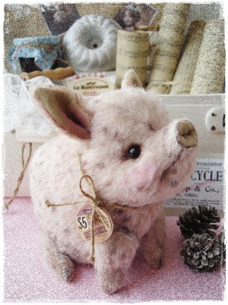 Sewing pattern PDF Sofort Download SCHWEIN Trüffel Bild 4