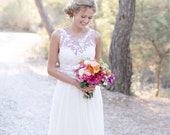 Items similar to Leanne Bespoke Boho Embellished Wedding Items similar to Leanne Bespoke Boho Embellished Wedding