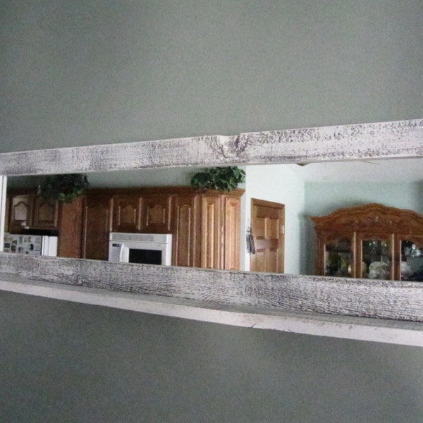 Mirror With Shelf Etsy