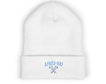 Après Ski Embroidered Beanie