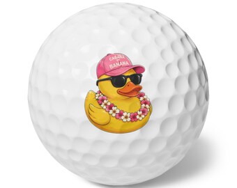 Cabana Duck-Golf Balls, 6pcs
