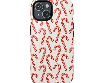 Candy Cane Lane Tough Magnetic Phone Case