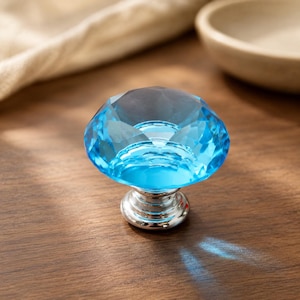 Decorative Crystal Knob – Modern Furniture Upgrade Hardware