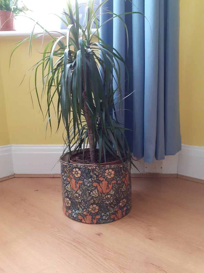 Large Indoor Plant Pot Made With Waterproof Fabric Floor Etsy
