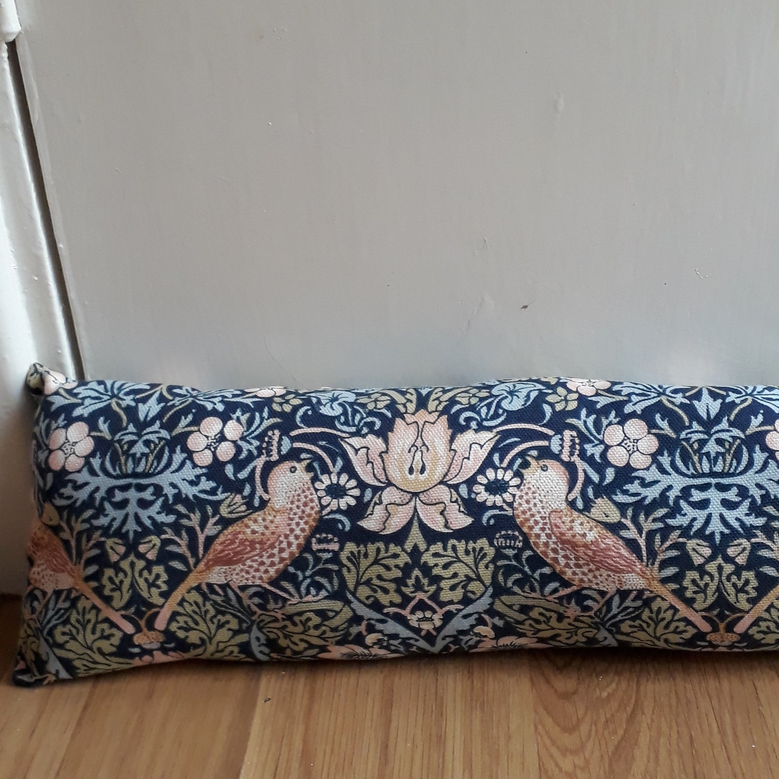 Draught excluder fabric draught excluder William Morris Etsy