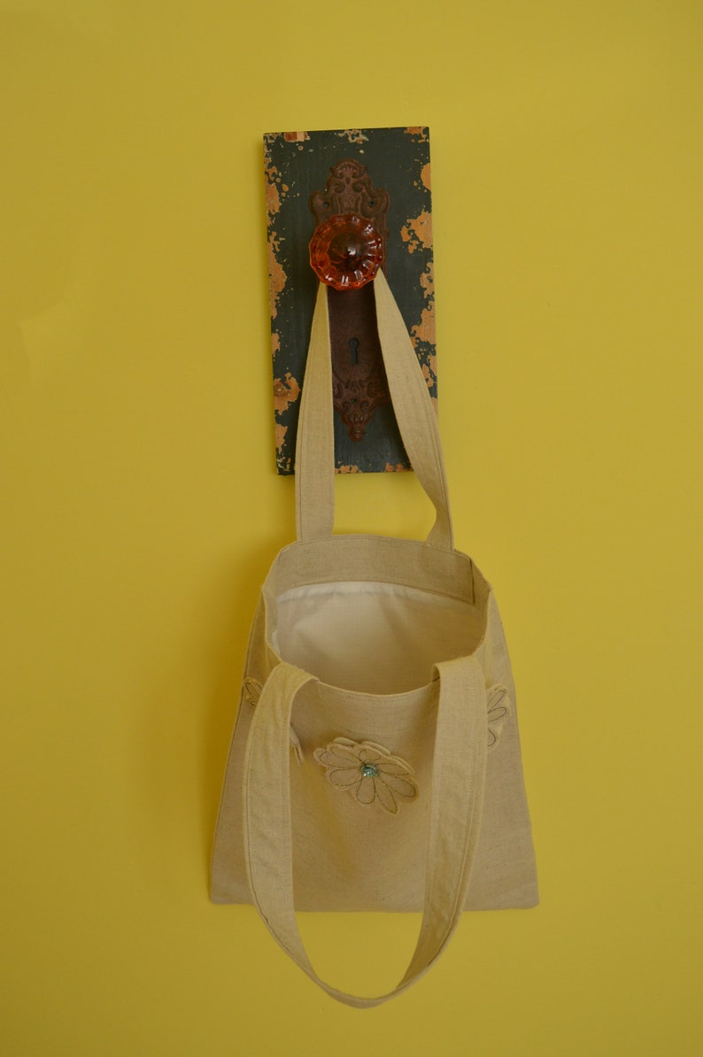 summer bag tote bag gift for grandma fabric bag gift for mum cotton tote bag shopping tote bag natural coloured bag Everyday Bag