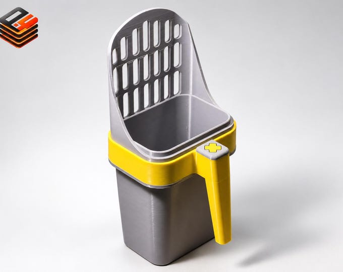 Cat Litter Scoop & Collection Container | 3D Printing Files | Digital Download