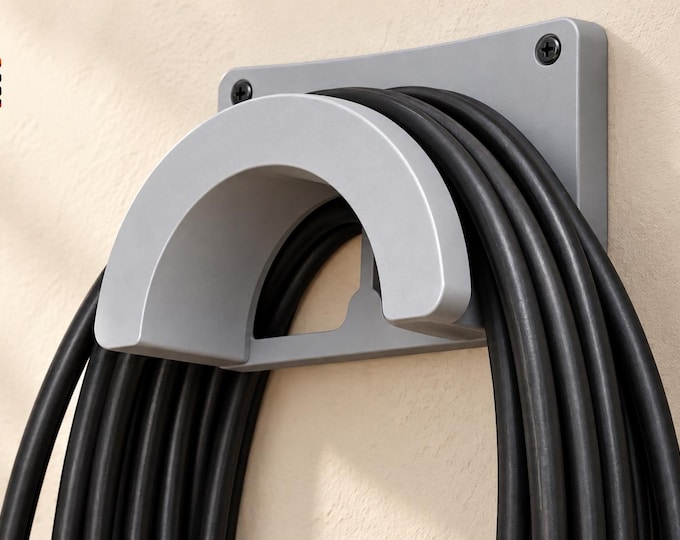 Extension Cord Wall Holder – 3D Printer File | Digital Download