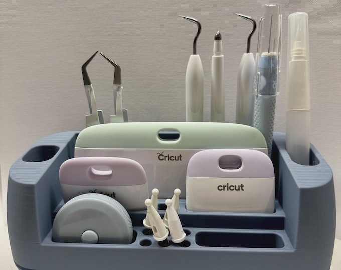 Cricut Tool Caddy STL | 3D Printer File for Craft Tool Storage (Digital Download)