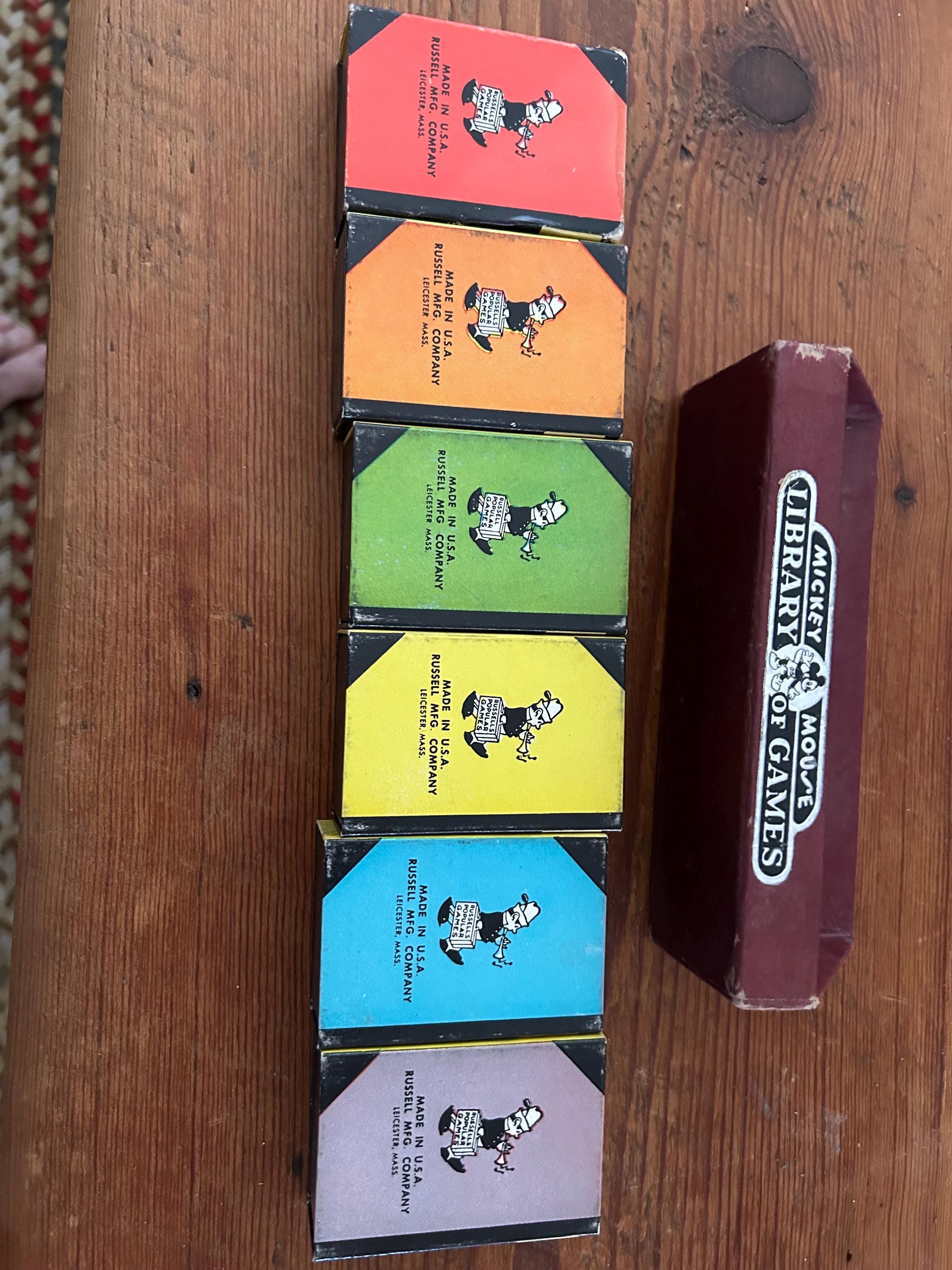 Mickey Mouse Library of Games - Etsy