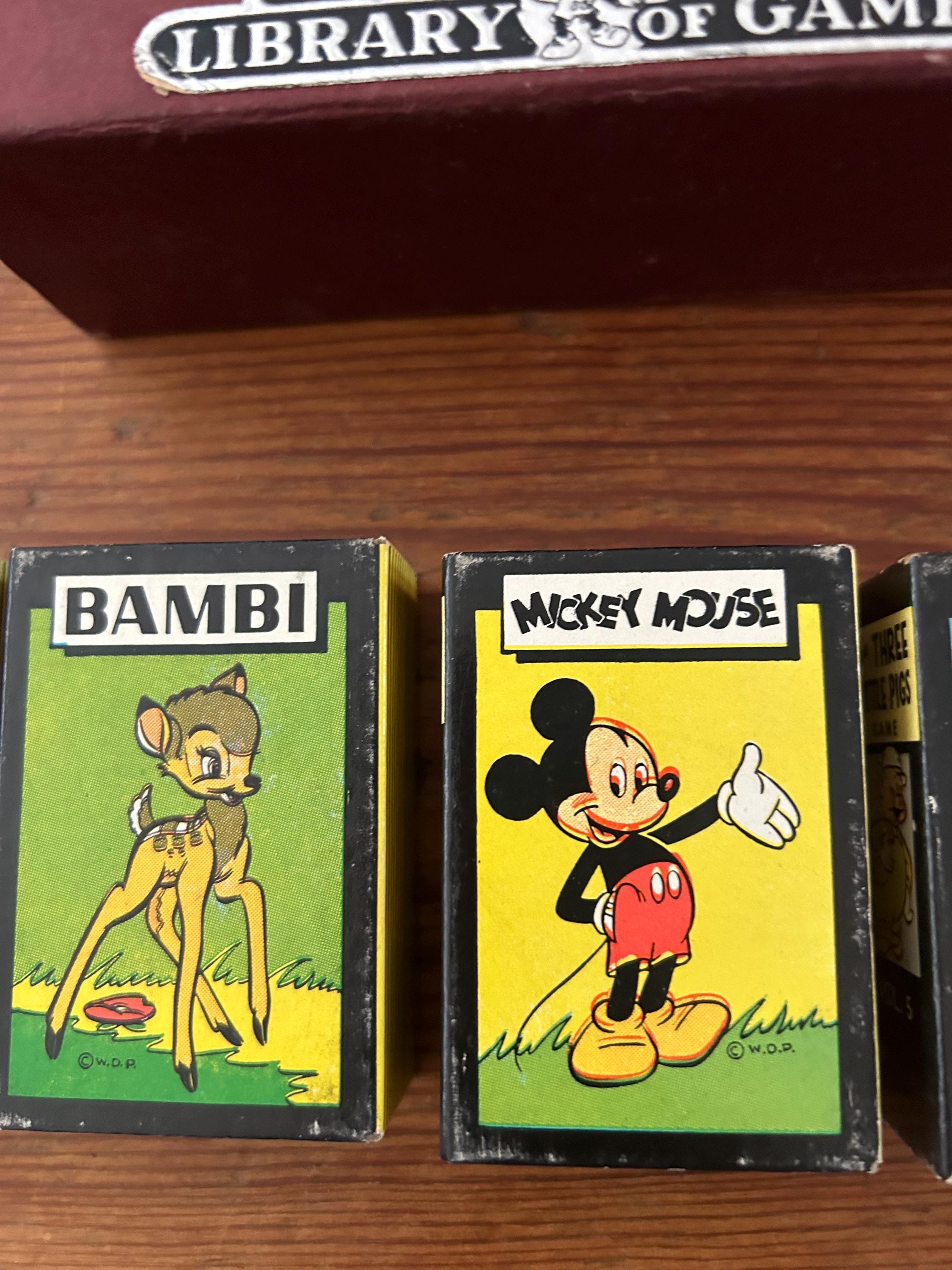 1947 MICKEY MOUSE Library of Games - Complete Set of 6 | eBay