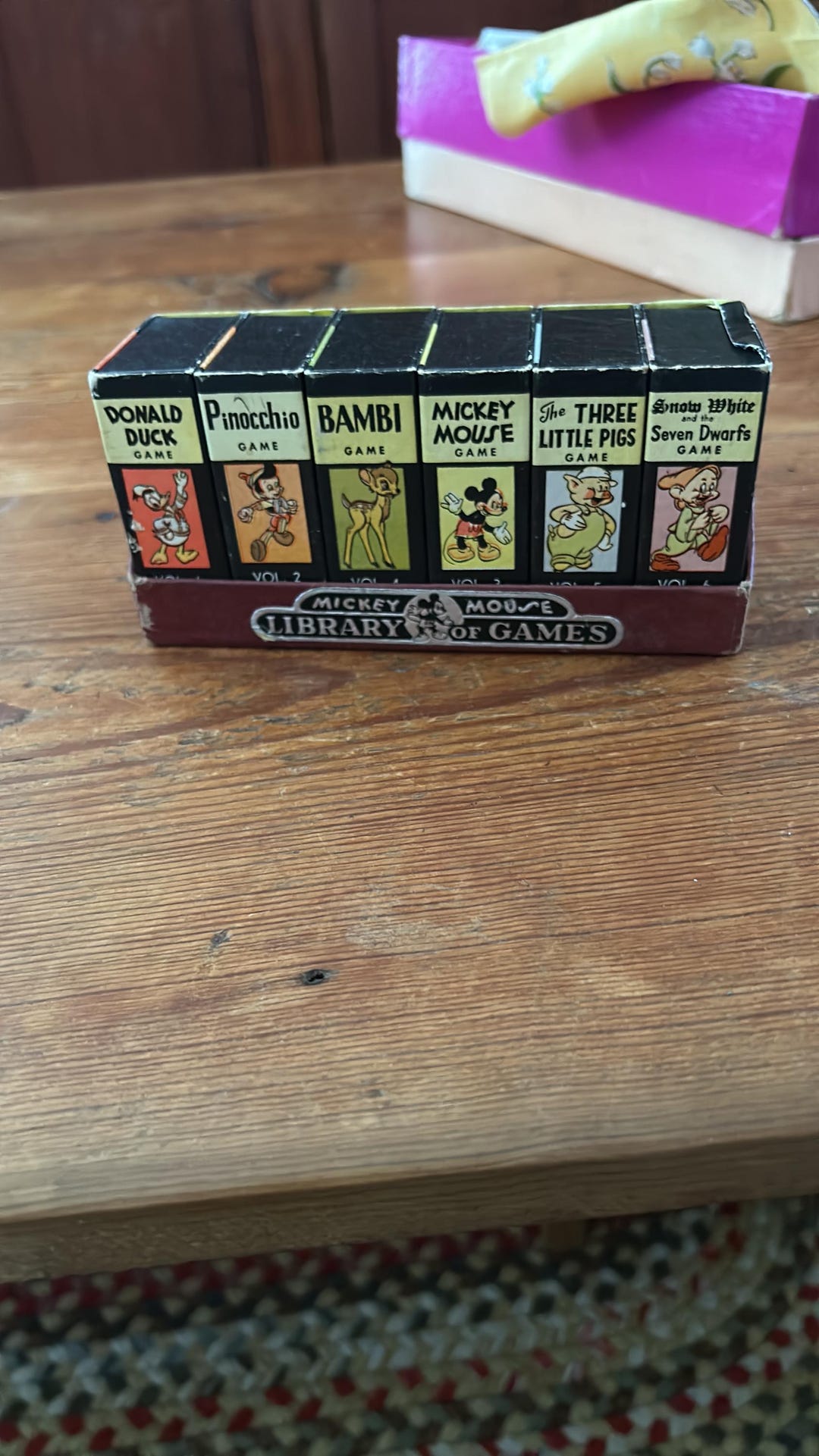 Mickey Mouse Library of Games - Etsy