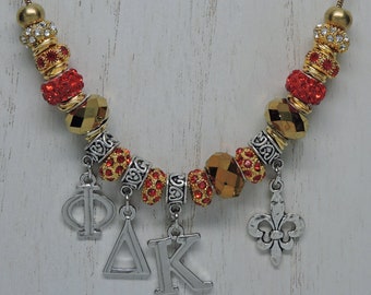 Phi Delta Kappa European Style Necklace