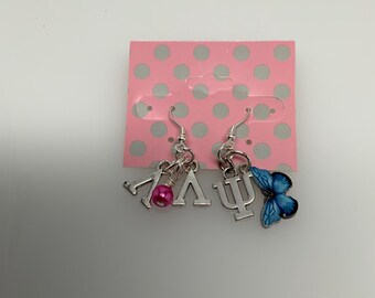 Lambda Lambda Psi Fishhook Earrings