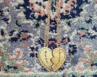 Necklace Heart Best Friends Twin Peaks 