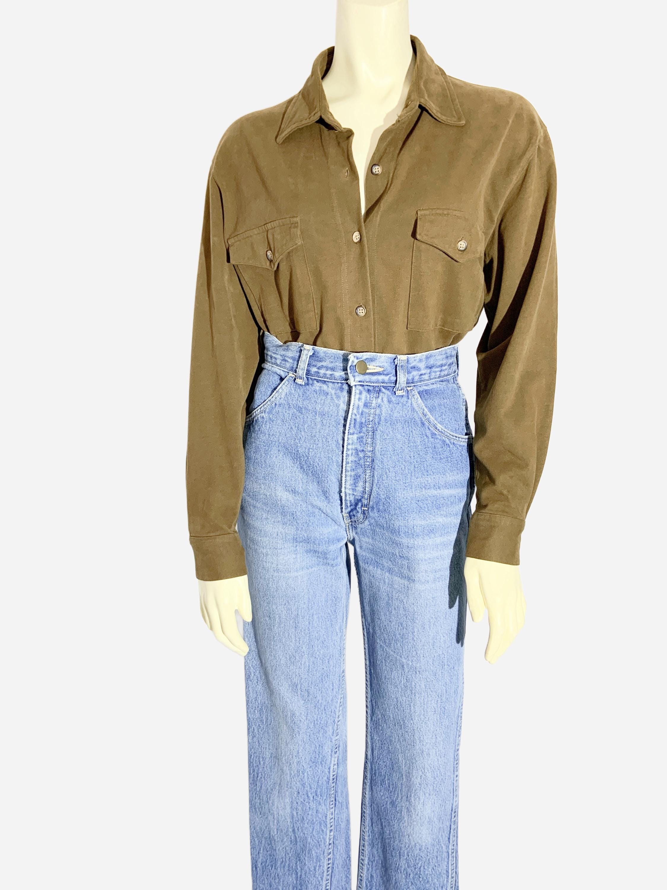 Vintage Vintage JONES NEW YORK Sport Cotton Knit Button Down