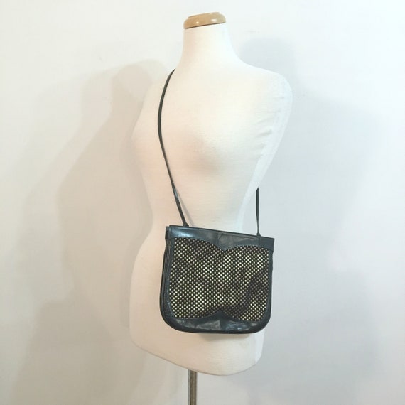 SALE / Vintage METALLIC CROSSBODY Bag - Etsy