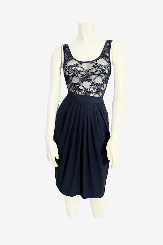 chinese dress ladies Liz Claiborne Black Lace Dress. Size 10. RS 87