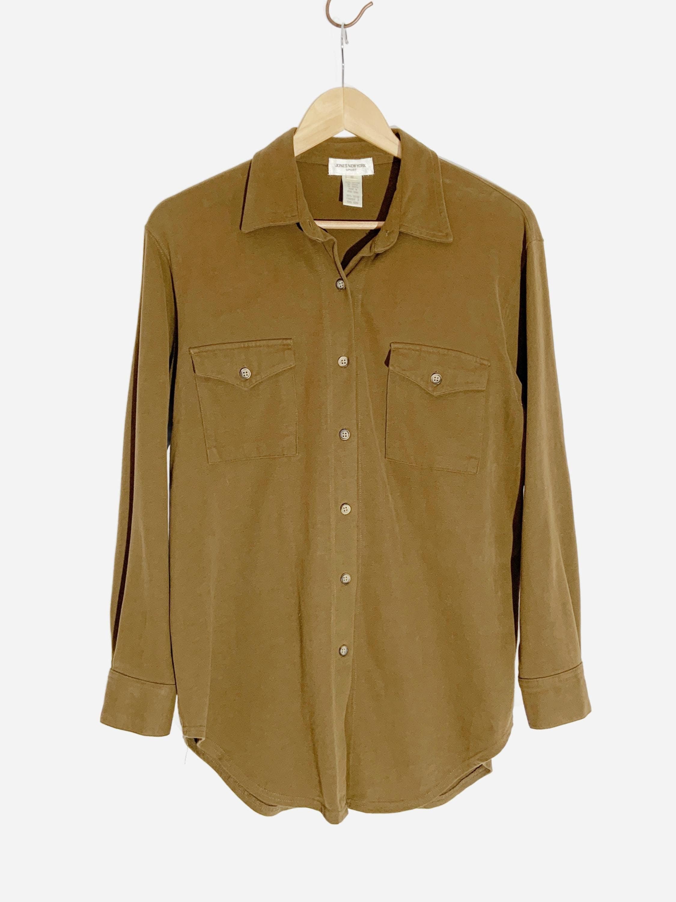 トップス JONES NEW YORK DRESS china shirt Y Neck Shirt - Long Sleeve Blouse | Jones New York