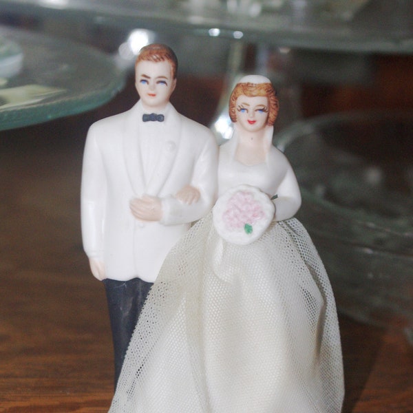 1960s Wedding Cake Topper Etsy