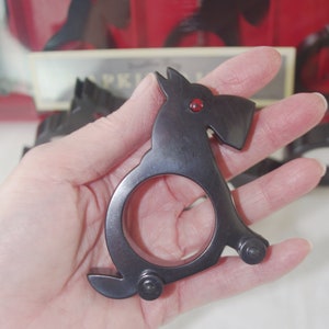Dog napkin rings store
