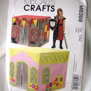 McCall's Crafts Muster: #M6369 Kinderspielhaus UNBENUTZT 2011