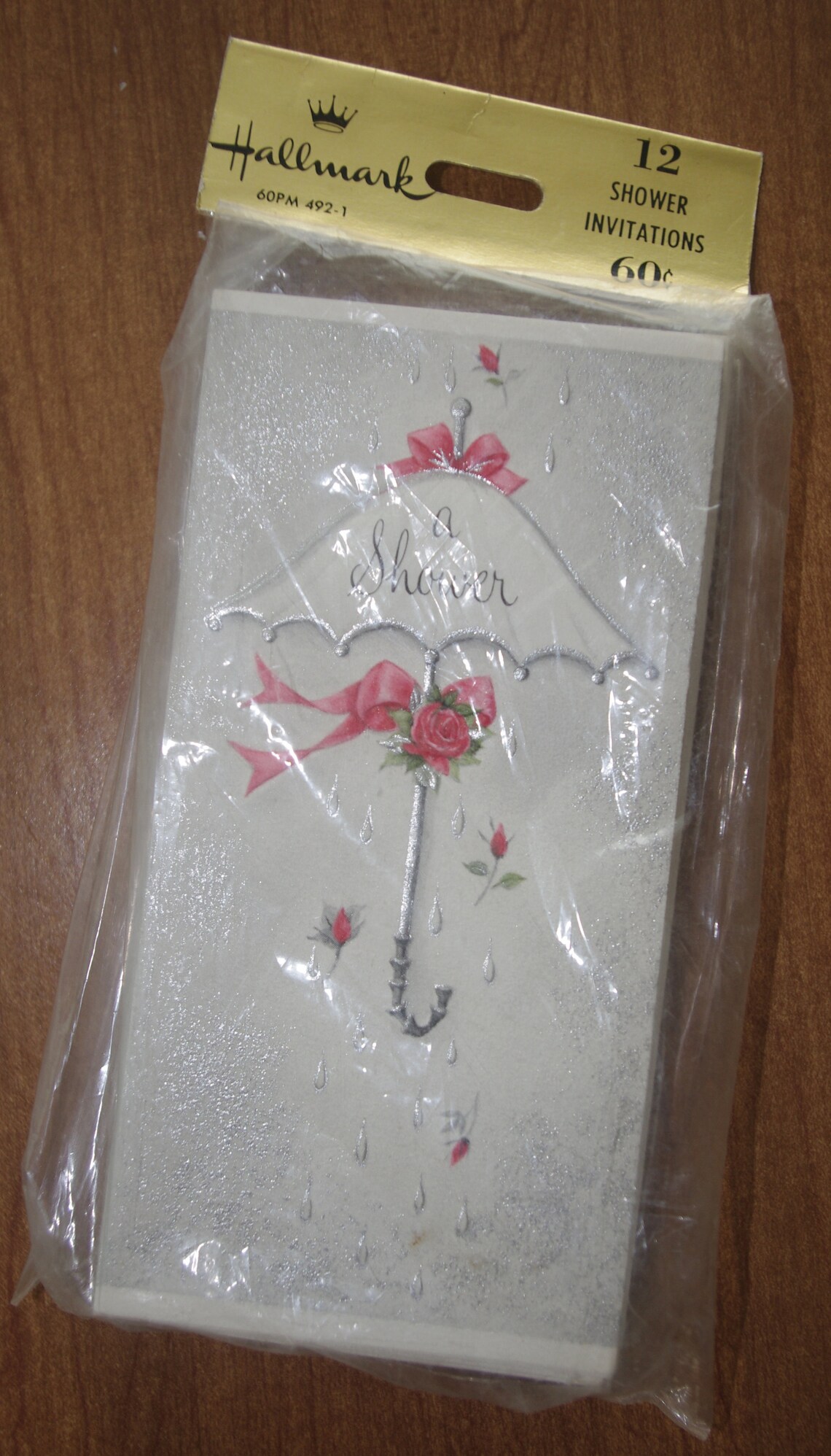 Vintage Hallmark Shower Invitations Original Package Unused Etsy