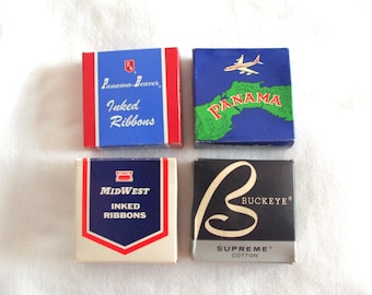 VAL - Vintagereklam: Skrivmaskinsband - Panama-Beaver, MidWest, Buckeye, 1960-/60-tal
