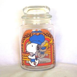 Vintage Snoopy Jar - Etsy