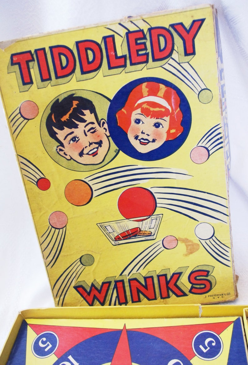 Schylling Tiddledy Winks Great Fun For Everyone! (GAME IN BOX