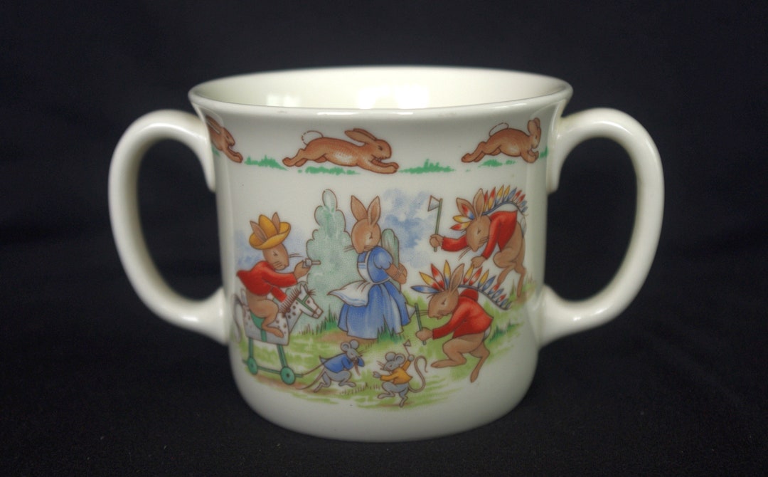 Vintage Royal Doulton Mug: Child's / Children's, Two-handled ...
