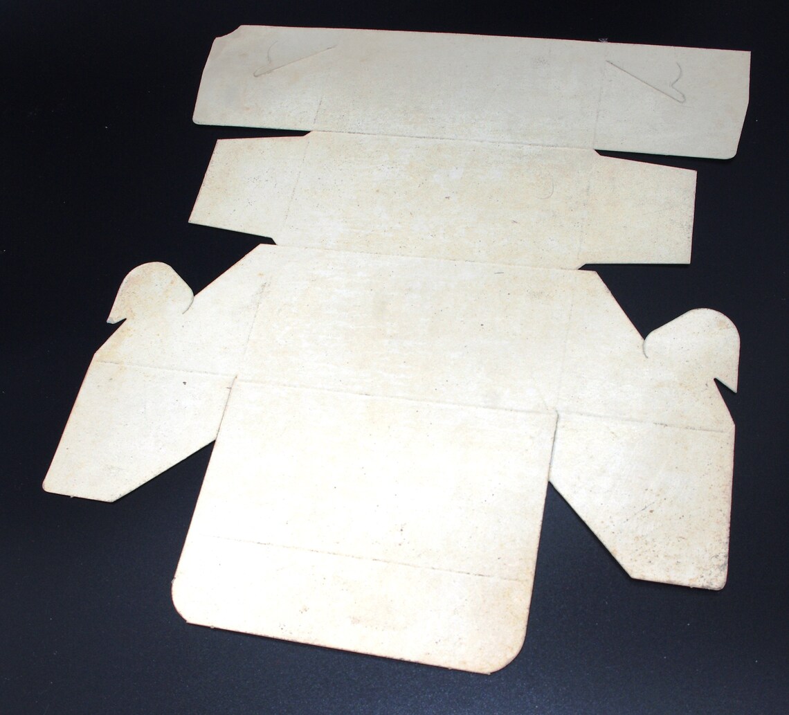 Vintage Advertising 1960s Luer Pure Lard Waxed Cardboard Box Etsy