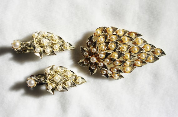 Boucles D'oreilles Vintage Clips Dorées Et Argentées - Bijou Rétro
