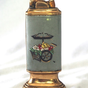 50年代 EVANS 卓上ライター ヴィンテージ 銀メッキ Evans Lighters - Etsy