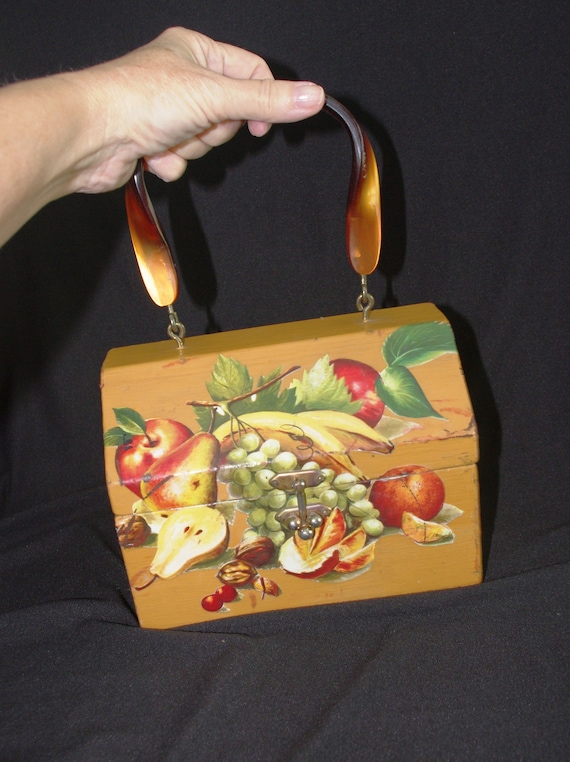 70s Box Top Handle Bag, Authentic & Vintage