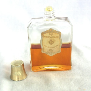 Vintage Perfume: &quot;Bal a Versailles / Eau De Cologne&quot; Jean Desprez, Paris, 1960s / 60s / 1962, Half Full