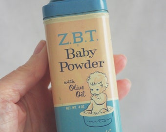 ビンテージ ベビーパウダー缶 2サイズ ZBT ビンテージ ベビーパウダー缶 2サイズ ZBT - メルカリ