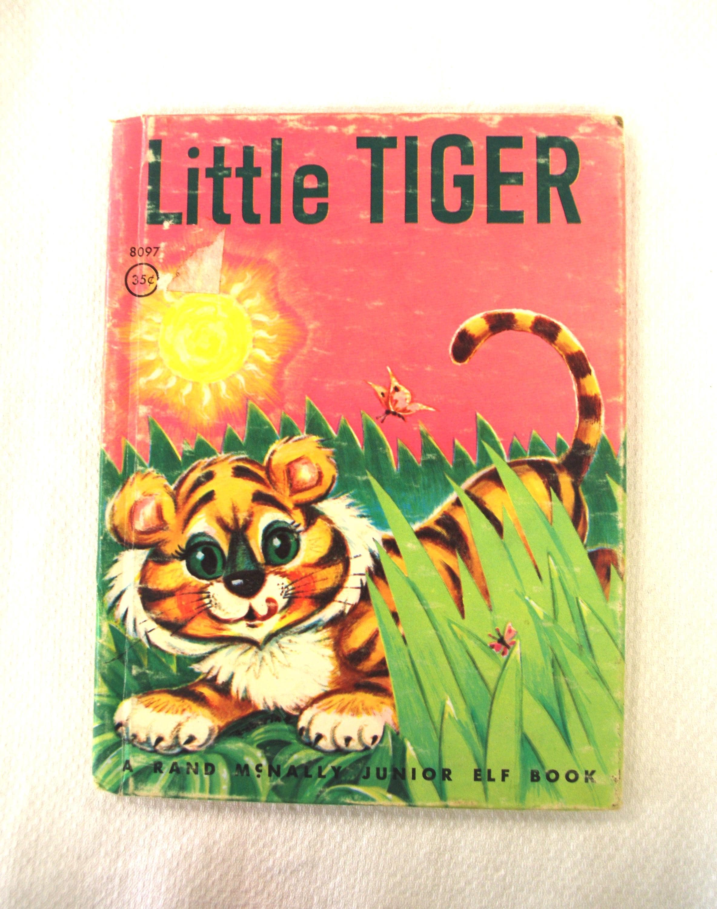 絵本I Am a Little Tiger ハードカバー Vintage Children's / Kid's Book: 