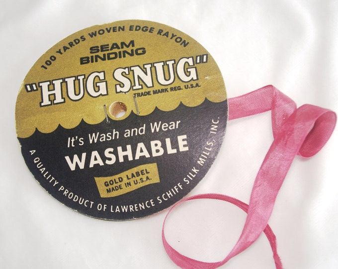 Vintage Seam Binding: 1940s Schiff hug Snug Dark - Etsy