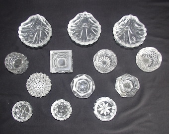 マスタードポットとソルト＆ペッパーポット用のアンティーク