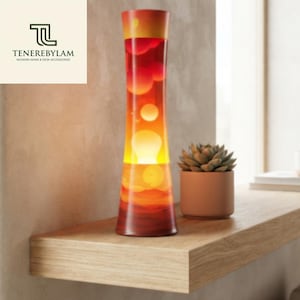 Vintage Rocket Lava Lamp - Etsy